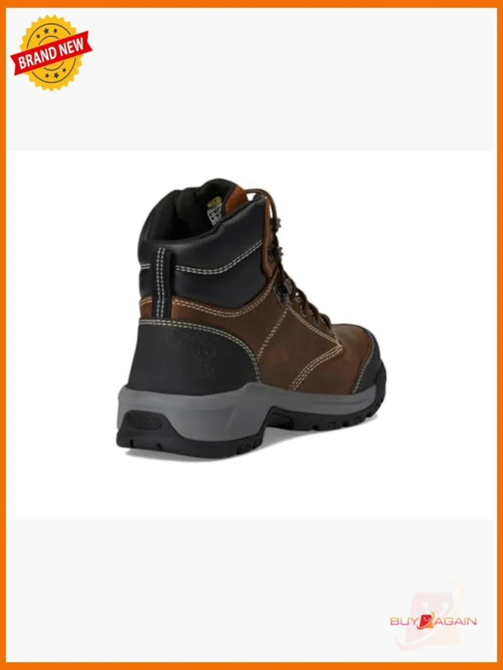 Composite Toe Waterproof Work Boots Internal Met Guard Lace-Up